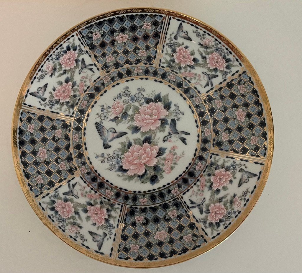 Japans Kutani porseleinen bord - 23 cm., Ophalen of Verzenden, Gemerkt