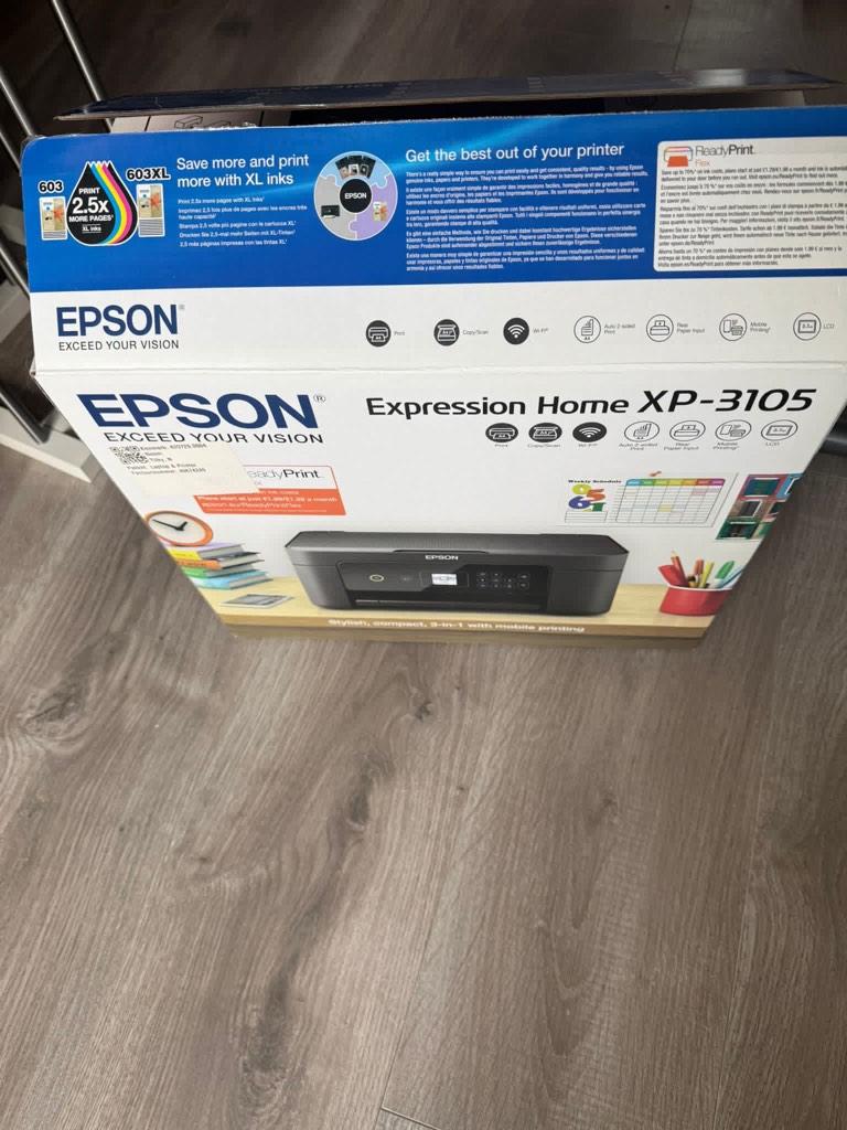 Epson Printer en scanner in 1, Ophalen of Verzenden, Zo goed als nieuw