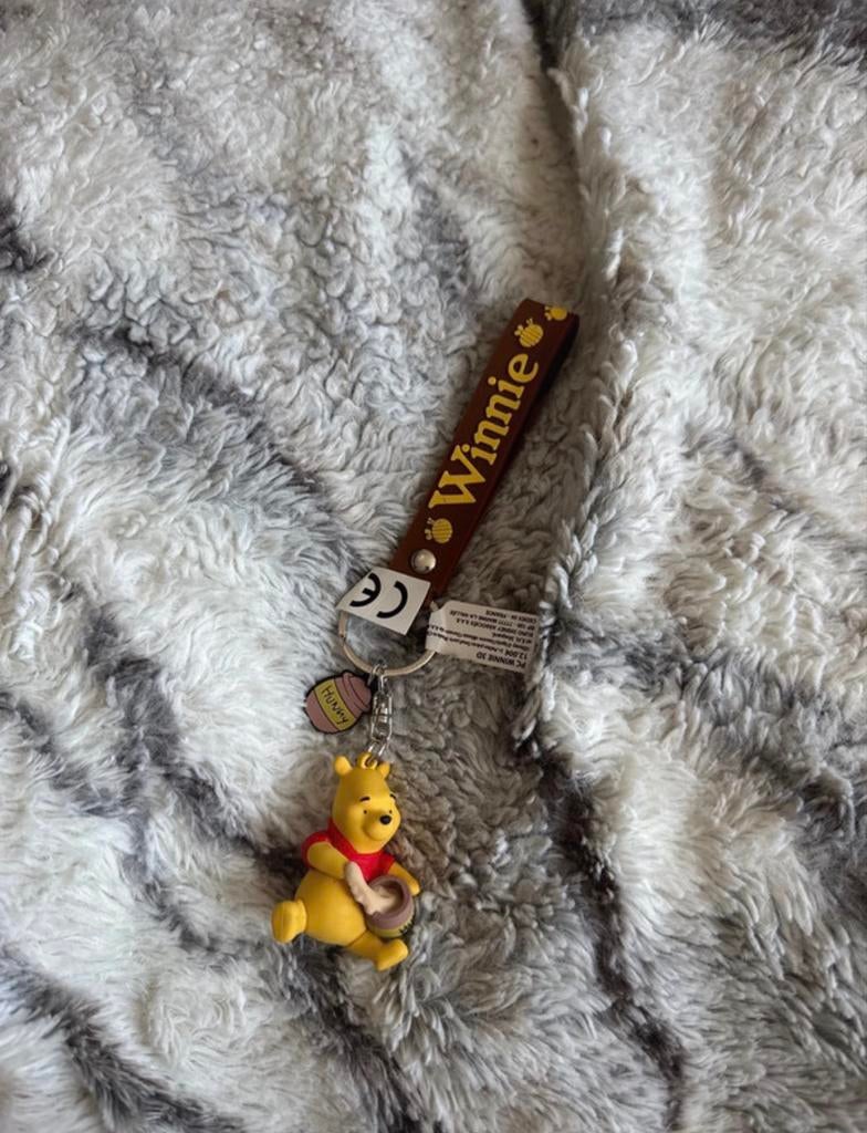 Winnie de Poeh sleutelhanger met honingpot, Verzamelen, Disney, Ophalen of Verzenden, Nieuw