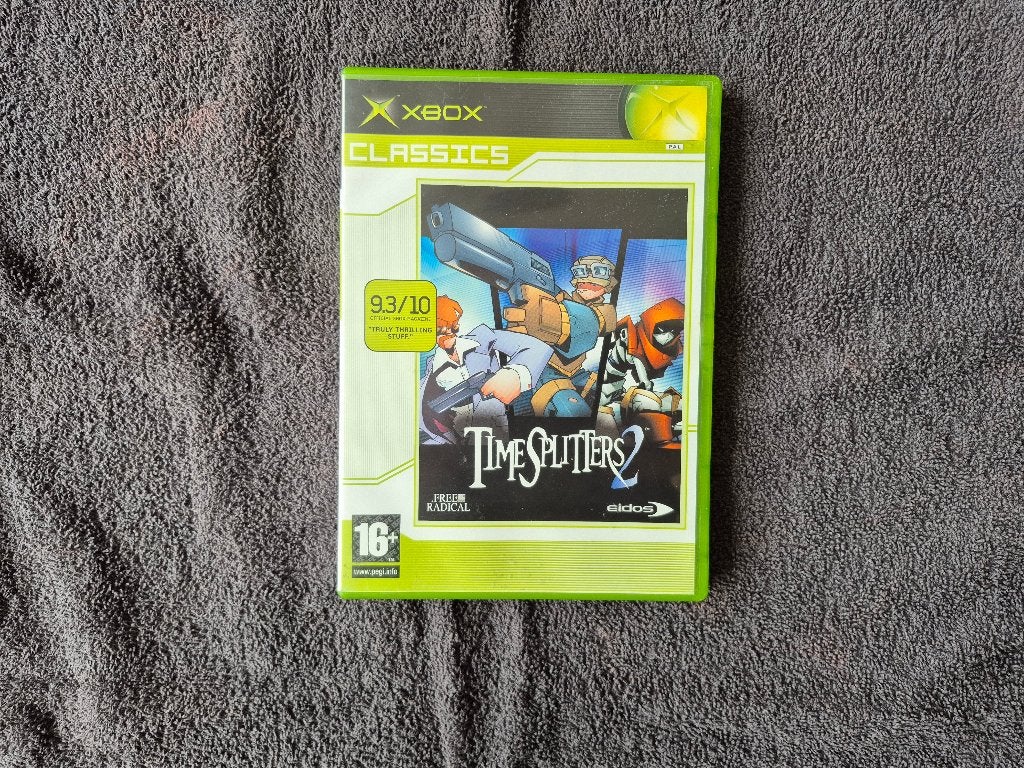 Xbox - TimeSplitters 2 (Classics), Spelcomputers en Games, Gebruikt, Shooter, 1 speler, Ophalen of Verzenden