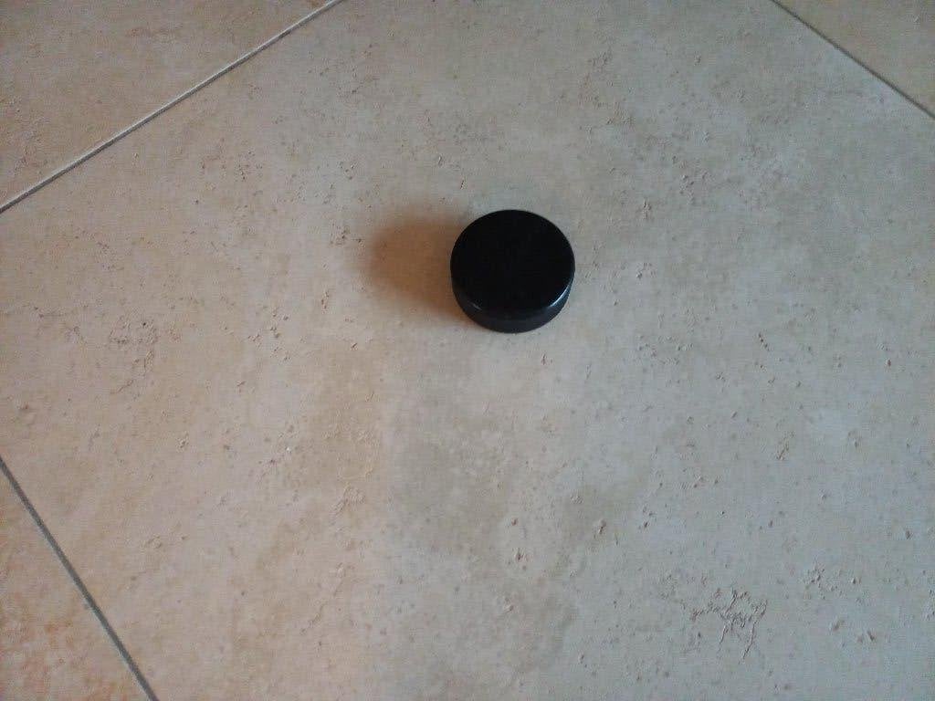 Ijshockeypuck, Sport en Fitness, IJshockey, Ophalen of Verzenden, Zo goed als nieuw, Puck
