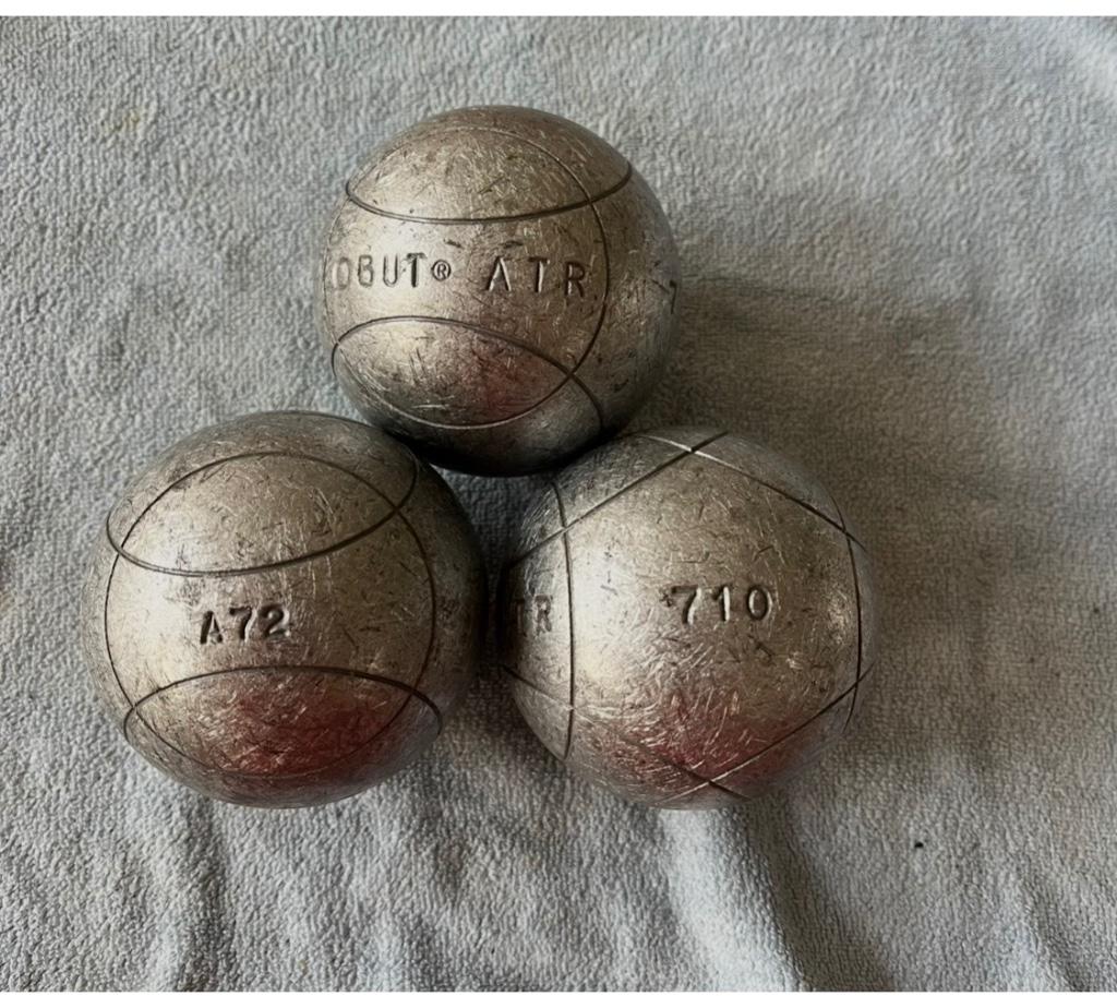 OBUT wedstrijd jeu de boules ballen, Ophalen of Verzenden, Gebruikt