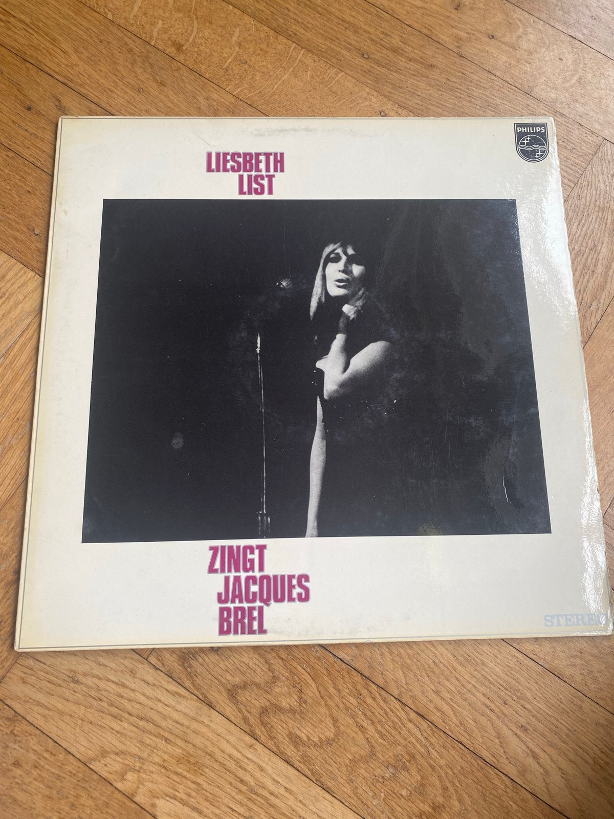 Liesbeth List zingt Jacques Brel LP (Philips, 1969), LP, Gebruikt, Pop, Ophalen of Verzenden