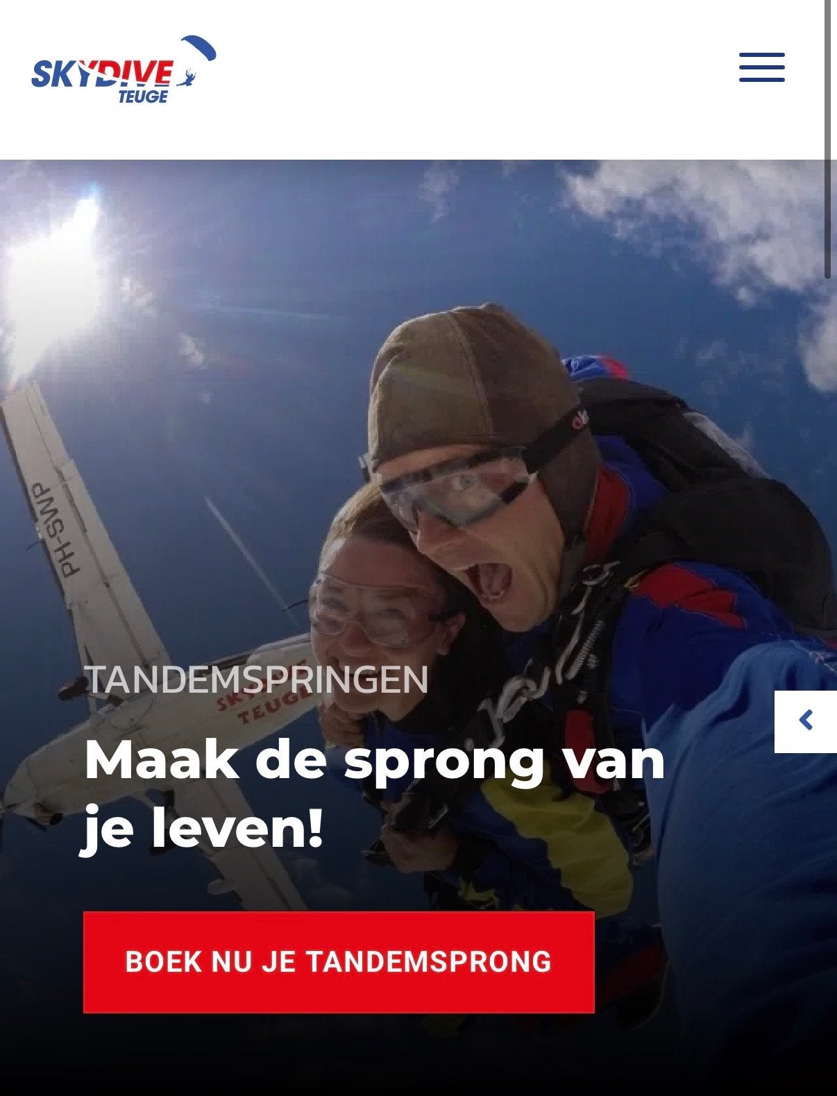 Waardebon parachutespringen Teuge, Tickets en Kaartjes