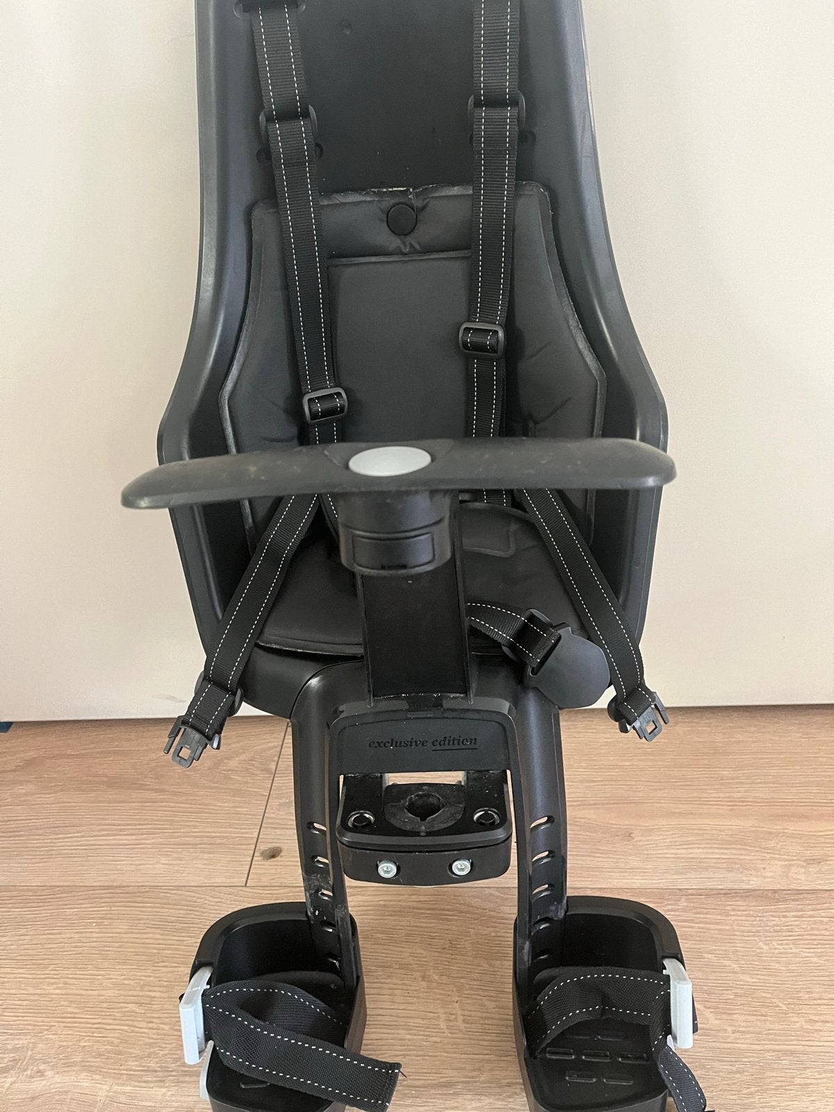 Bobike Mini Exclusive Plus fietsstoel voorop, Voorzitje, Ophalen of Verzenden, 0 t/m 13 kg, Gebruikt
