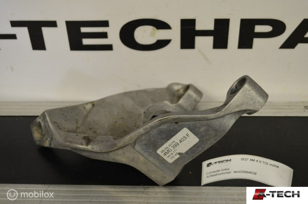 Console Motorsteun links Audi Q7 4M 15-'18 4m0399403f m204, Audi, Gebruikt, Audi, Ophalen of Verzenden
