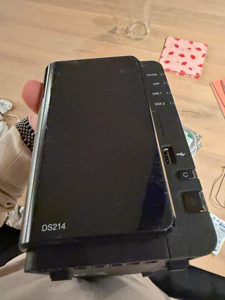 Synology DS214, Computers en Software, NAS, Ophalen of Verzenden, Zo goed als nieuw