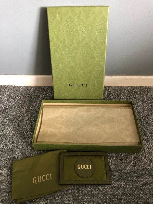 Gucci pasholder, Ophalen of Verzenden, Zo goed als nieuw, Zwart