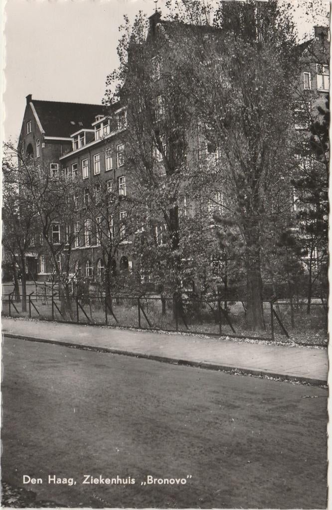 DEN HAAG Ziekenhuis Bronovo, Verzenden, 1960 tot 1980, Ongelopen, Zuid-Holland