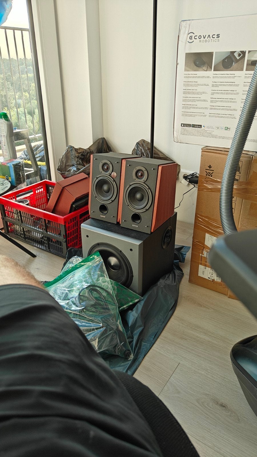 Edifier R1700BTs bluetooth powered speaker, Bluetooth, Speakerset, Ophalen of Verzenden, Zo goed als nieuw