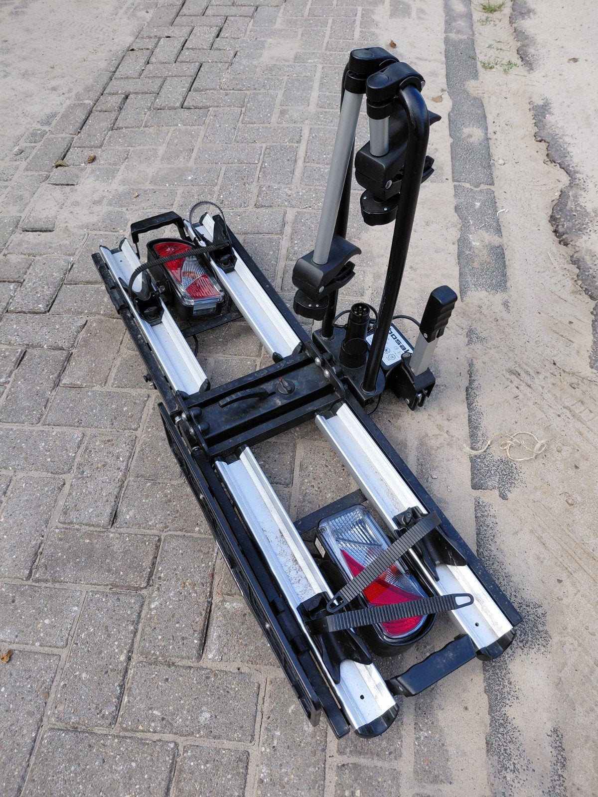 fietsendrager als nieuw opvouwbaar kantelenbaar, Ophalen of Verzenden, Zo goed als nieuw, Trekhaakdrager