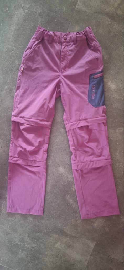 Trollkids afritsbroek roze - Maat 140, Kinderen en Baby's, Broek, Gebruikt, Meisje, Trollkids