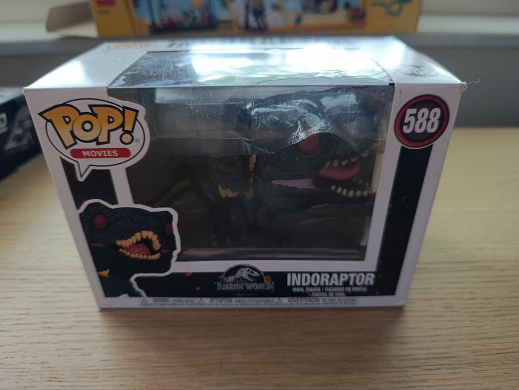 Indoraptor funko pop 588, Ophalen of Verzenden, Zo goed als nieuw