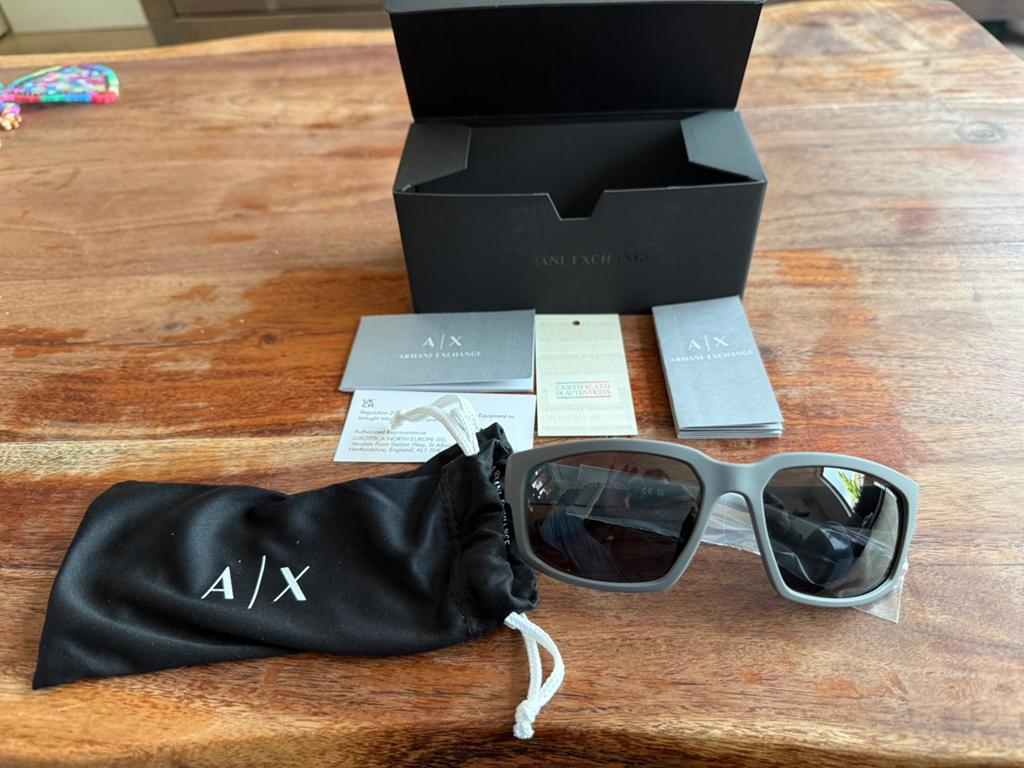 Nieuwe Armani Exchange zonnebril - te laat met retourneren, Overige merken, Zonnebril, Nieuw, Ophalen of Verzenden