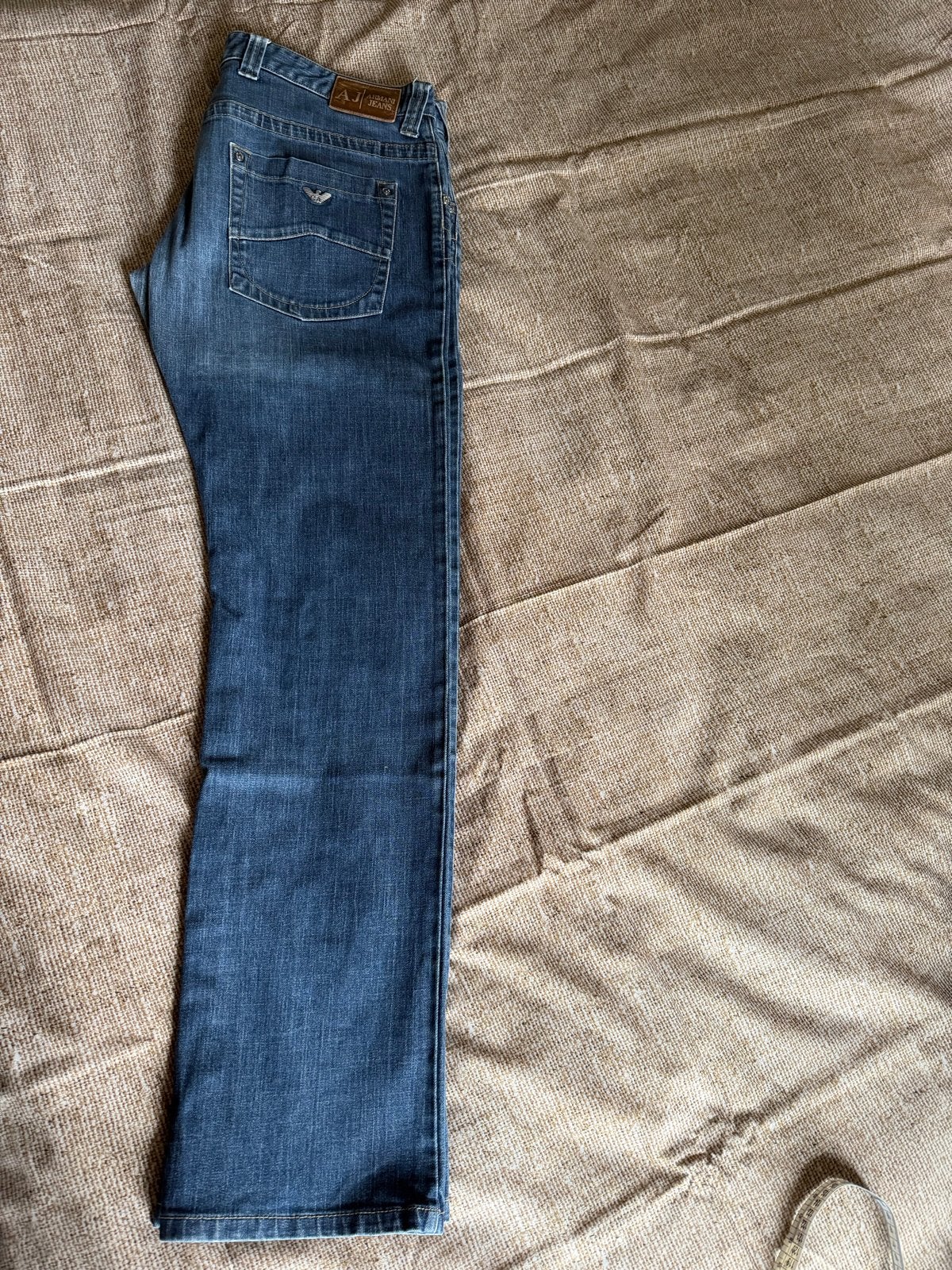 Armani Jeans Comfort Fit - Maat 38, Ophalen of Verzenden, Gedragen, Blauw, W36 - W38 (confectie 52/54)