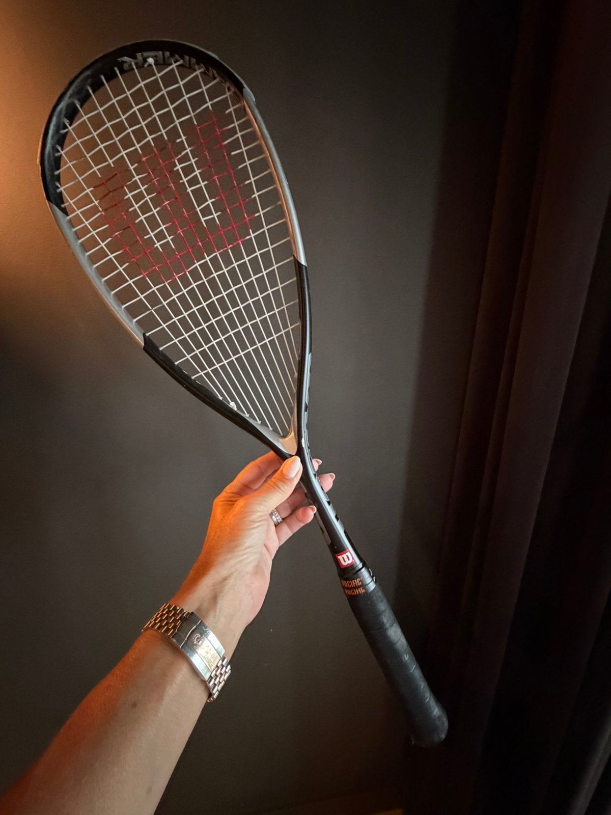 Wilson Hammer Pro Squash Racket, Ophalen, Gebruikt, Wilson, Racket