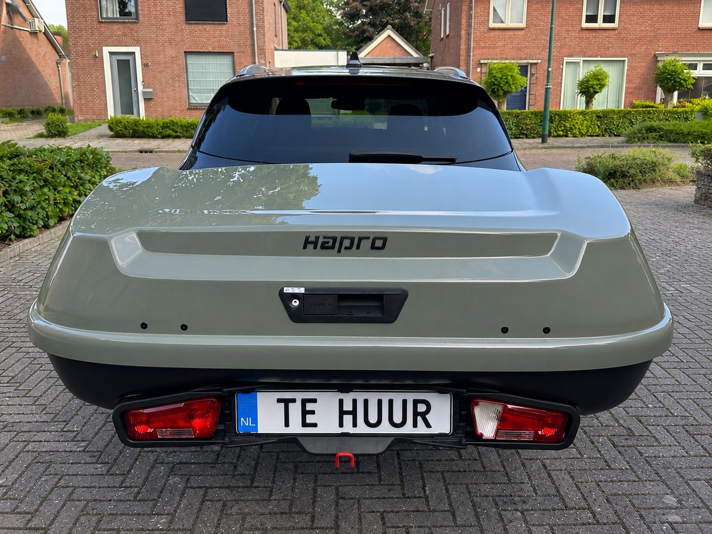 Trekhaakkoffer/bagagebox Hapro te huur, Ophalen of Verzenden, Nieuw