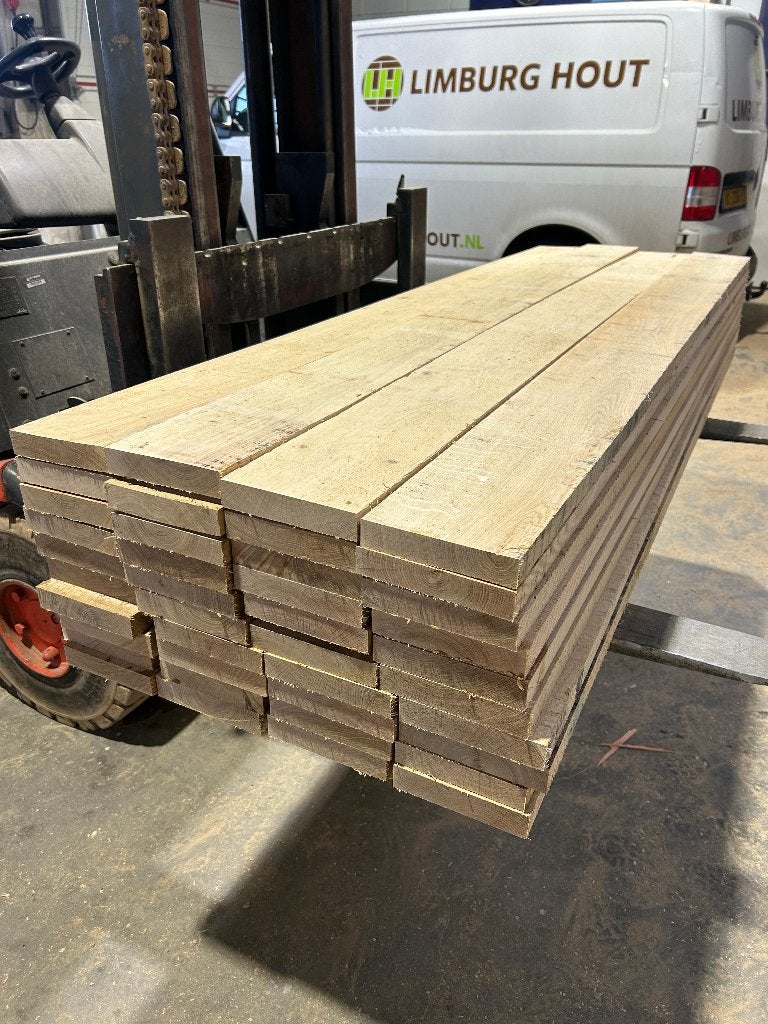 Eiken planken, fijn bezaagd 30x150 / 3 x 15 | Poortplanken, Ophalen, Nieuw, 250 cm of meer, Planken