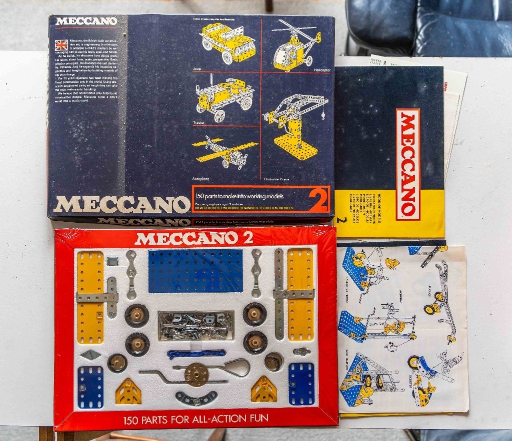 Diverse sets constructiespeelgoed Meccano, Ophalen of Verzenden