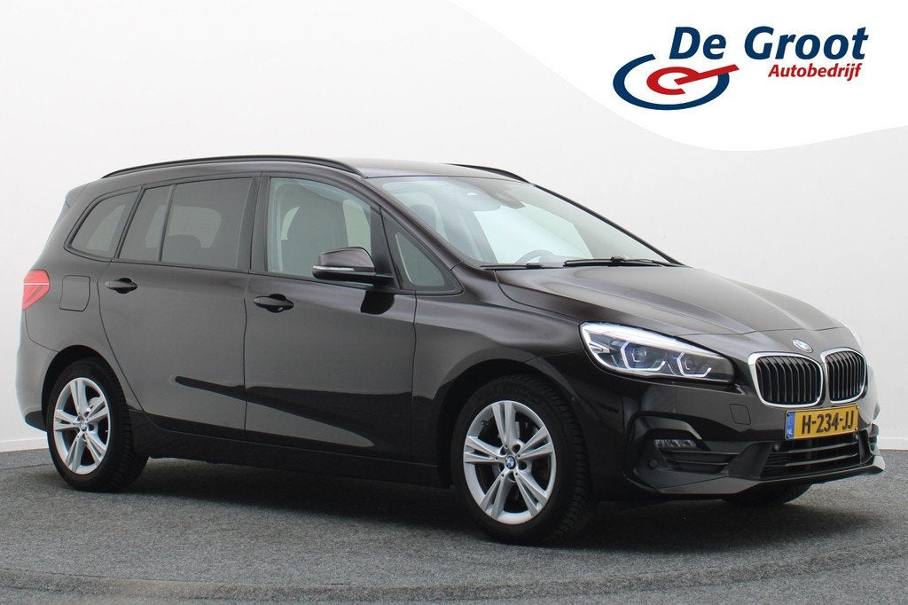 BMW 2 Serie Gran Tourer 218i 7p. High Executive LED, Climate, Stof, Gebruikt, 19 km/l, 3 cilinders