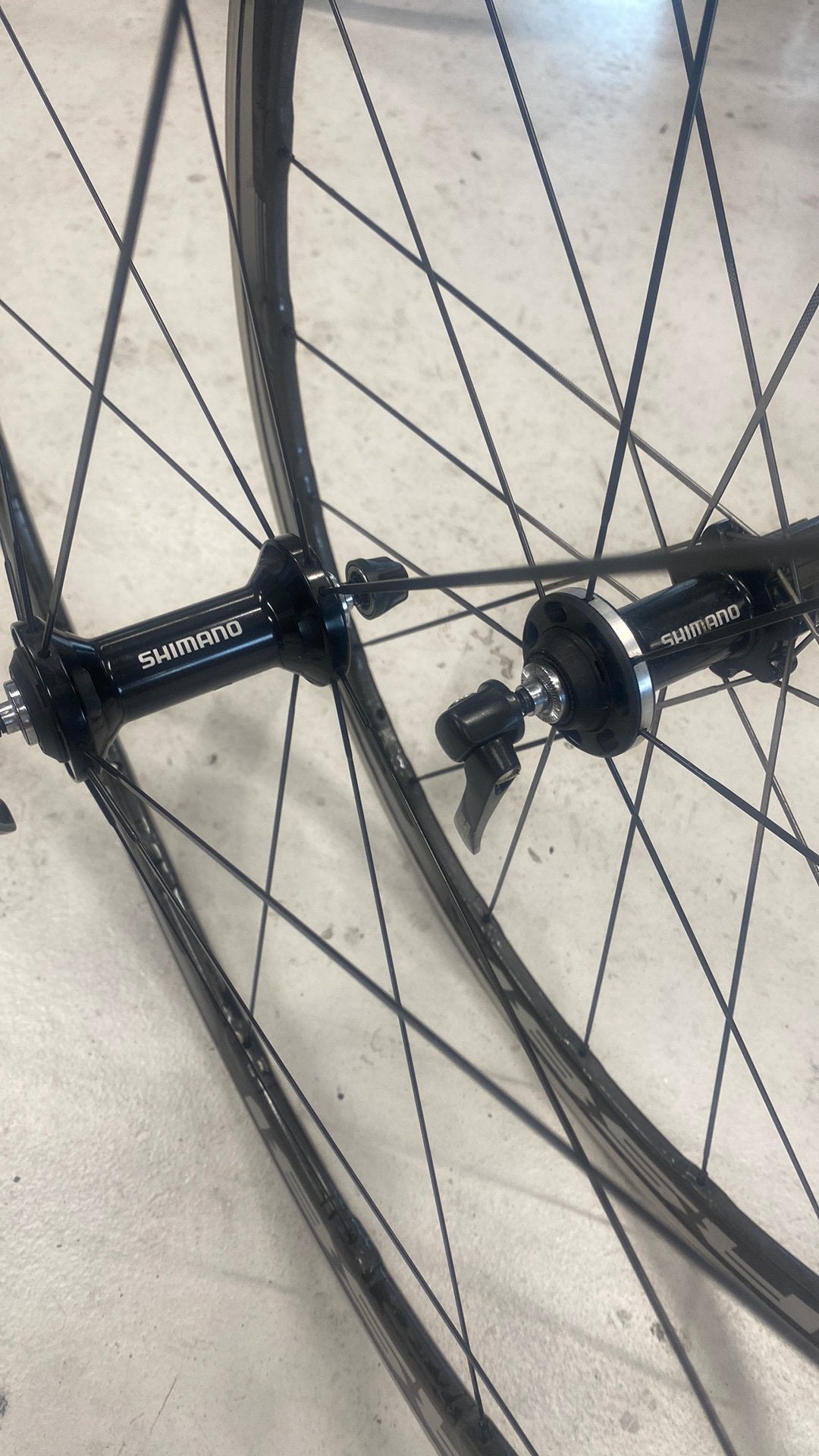 Te koop wielset racefuets Shimano RS81 carbon, Wiel, Gebruikt, Ophalen of Verzenden, Racefiets