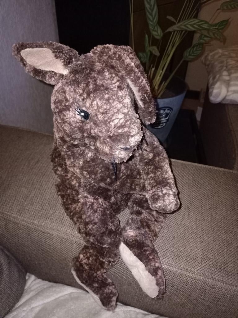 Ikea Gosig kanin chocoladebruin konijn / haas., Ophalen of Verzenden, Zo goed als nieuw, Konijn