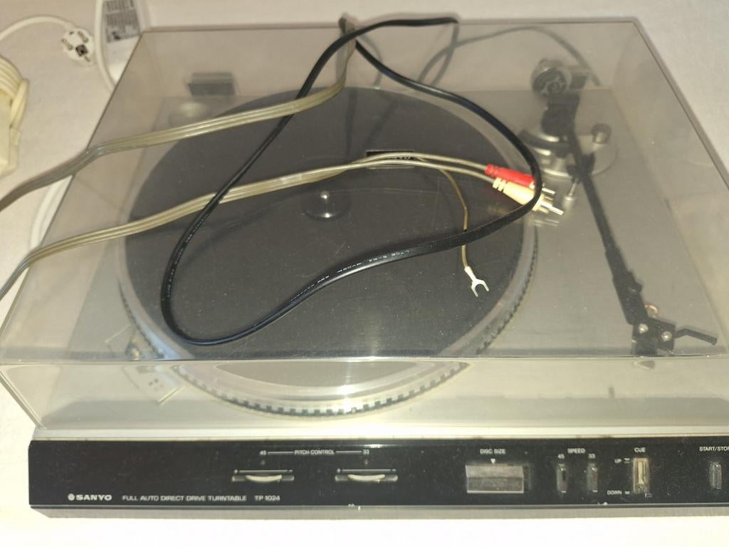 Sanyo platenspeler TP 1024, Audio, Tv en Foto, Platenspelers, Overige merken, Gebruikt, Automatisch, Ophalen of Verzenden