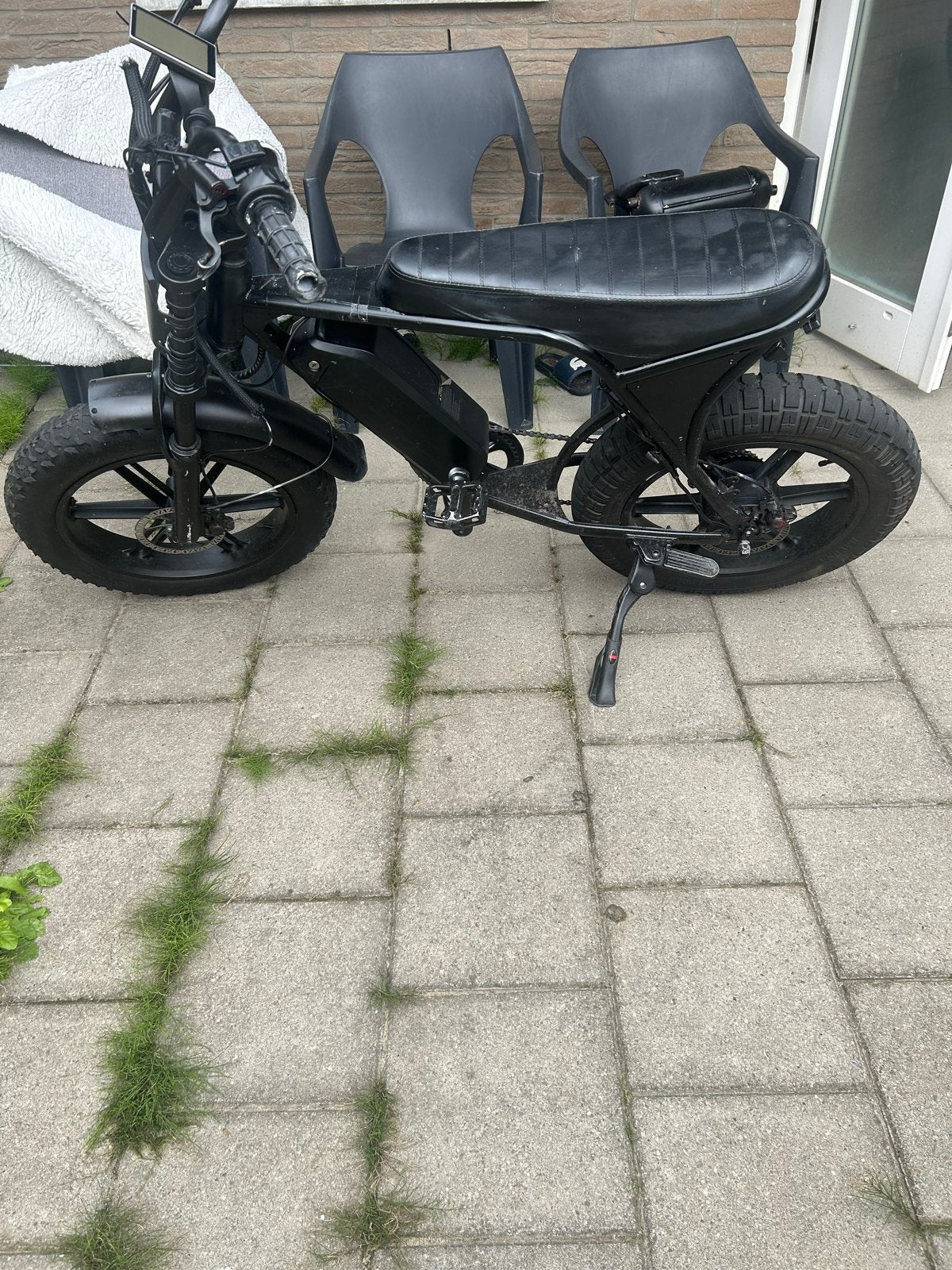 Fatbike v8 - Zwart, Goede Staat, Fietsen en Brommers, Gebruikt, Minder dan 47 cm, 30 tot 50 km per accu, Ophalen