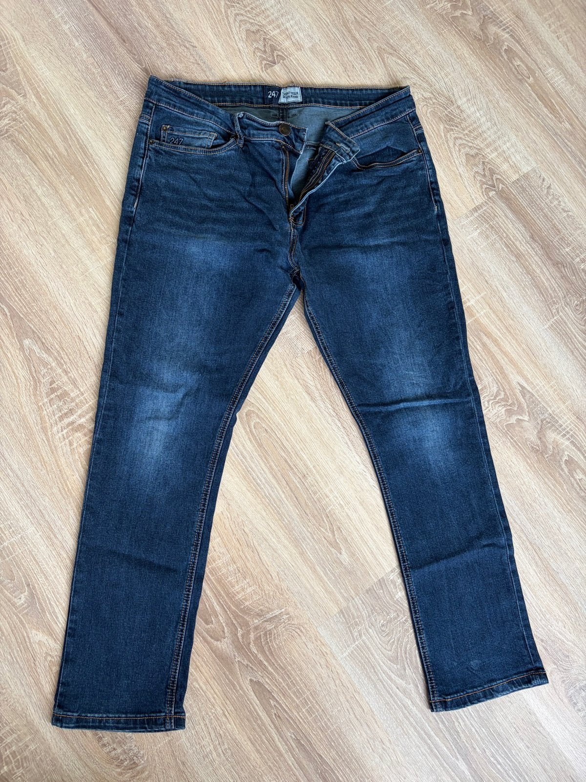 Heren spijkerbroek Twenty Four Seven Jeans W36/L30, Ophalen of Verzenden, Gedragen, Blauw, W36 - W38 (confectie 52/54)