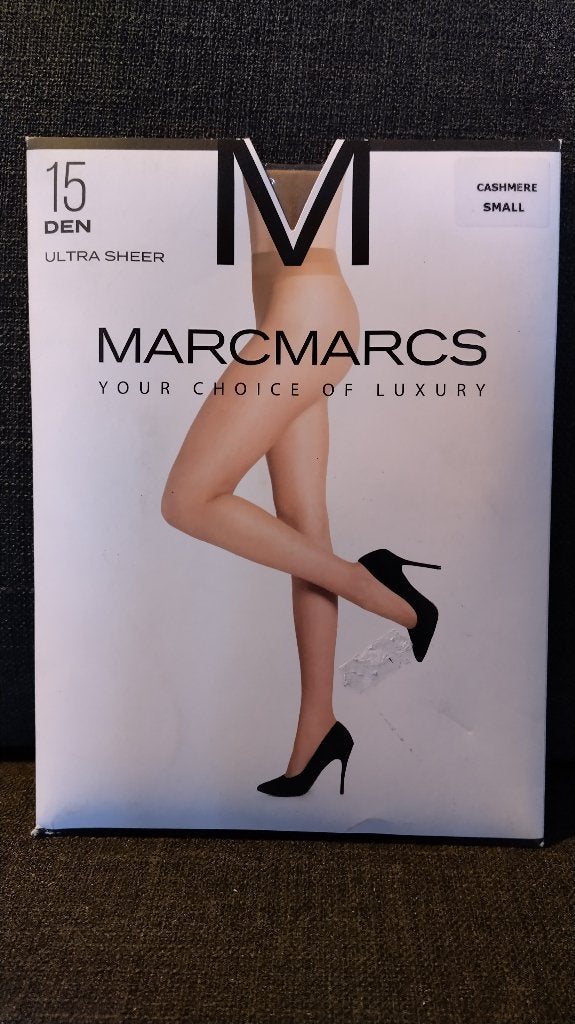 Ulta Sheer MarcMarcs Panty, 15 Denier, Cashmere, Small, Maat 36/38 (S), Beige, Nieuw, Ophalen of Verzenden