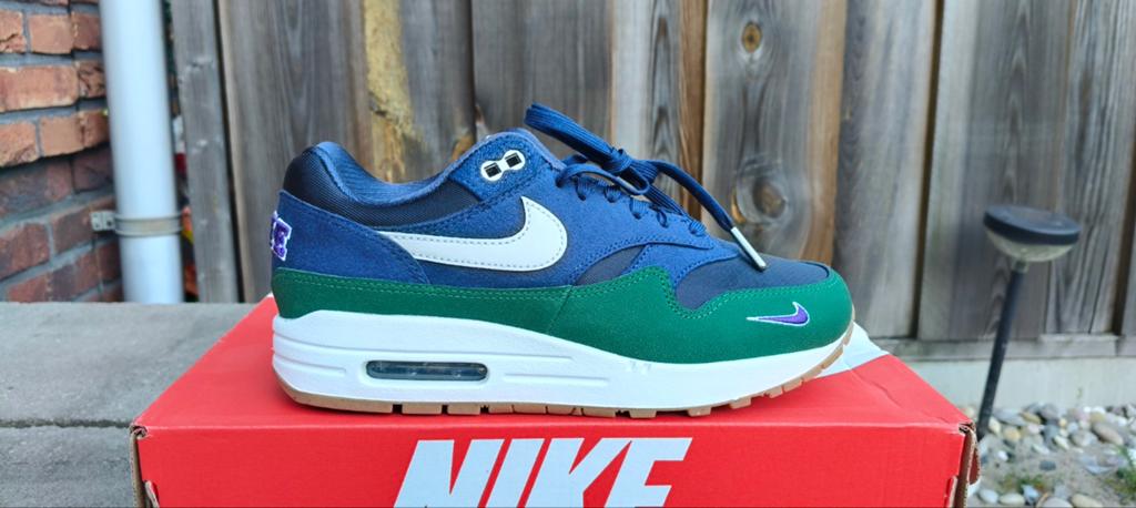 Nike Air Max 1 W '87 QS - Obsidian Navy - AM1 - Sneakers, Overige kleuren, Nike, Nieuw, Ophalen of Verzenden