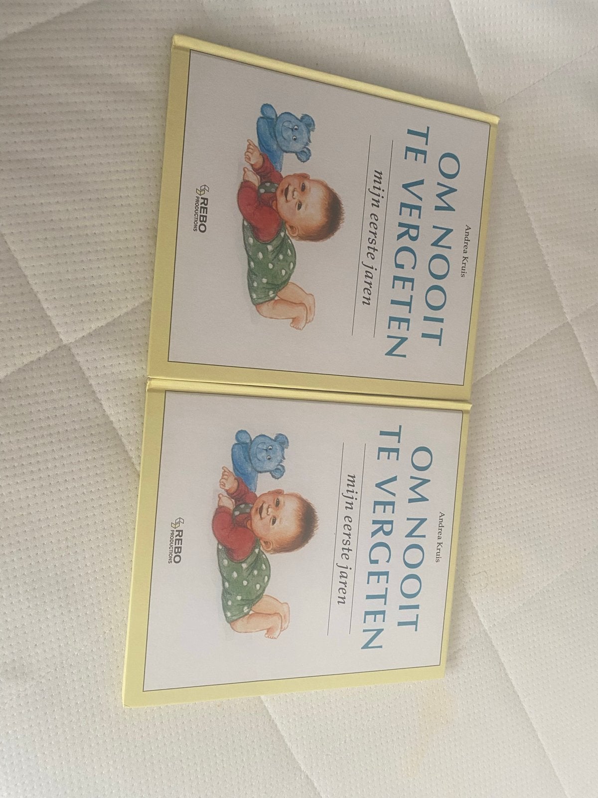 2x Mijn eerste jaren invulboek - Om nooit te vergeten, Ophalen of Verzenden, Nieuw