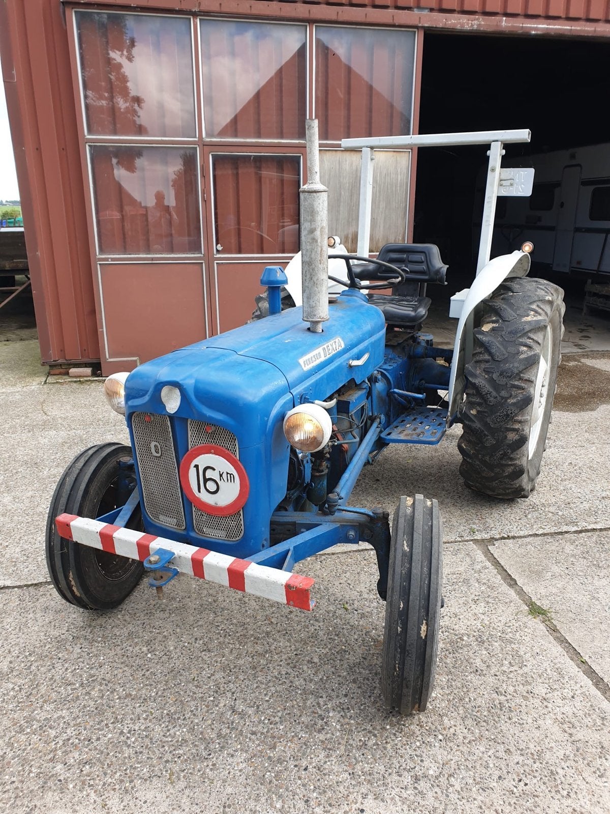 Fordson Dexta Oldtimer Tractor, Ophalen, Oldtimer, Ford, Tot 80 Pk