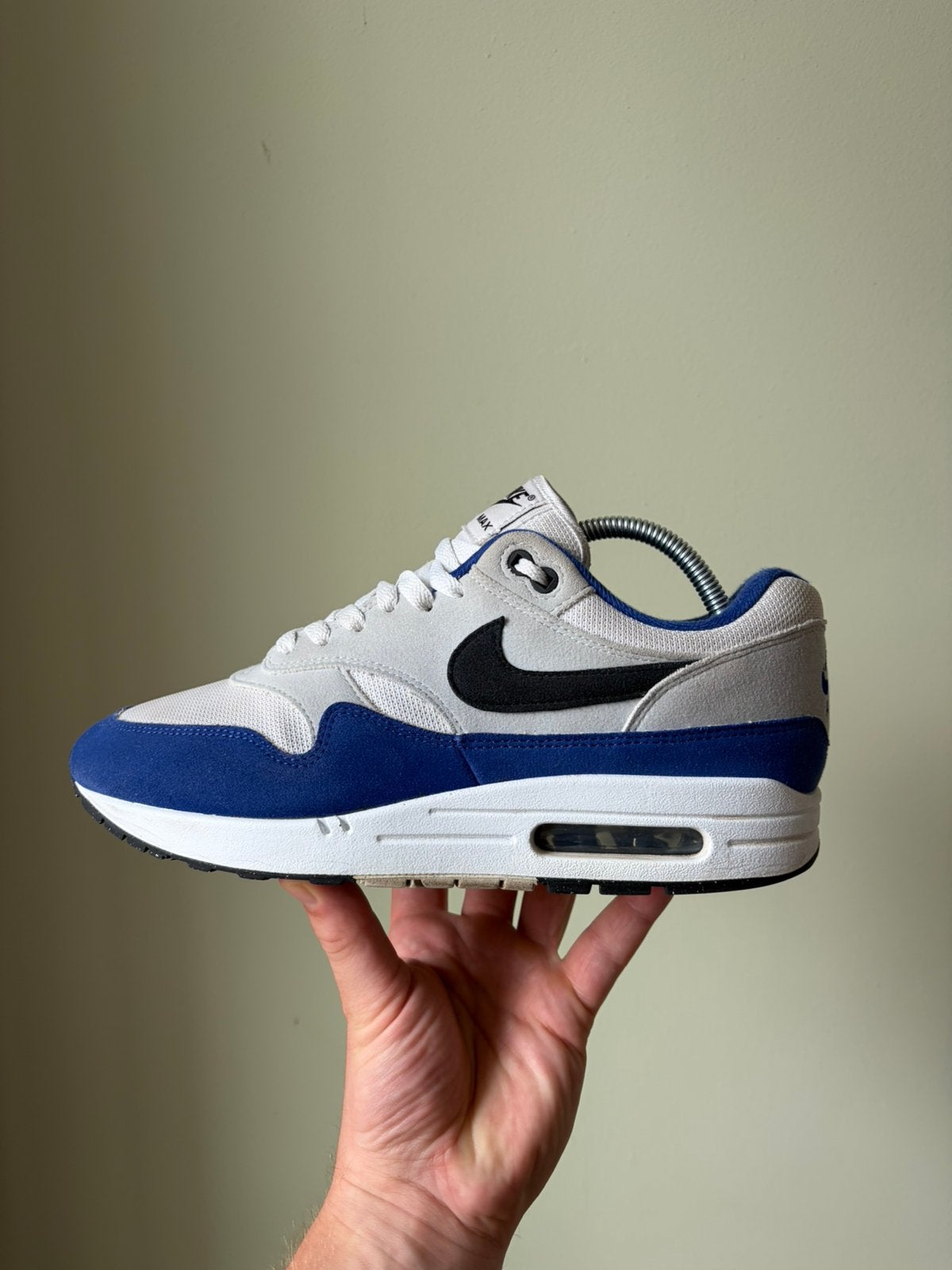 Nike Air Max 1 Royal Blue / 42,5, Blauw, Ophalen of Verzenden, Sneakers of Gympen, Zo goed als nieuw