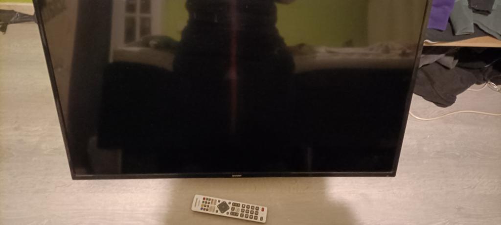 Sharp tv met 3 hdmi lees adv, Ophalen, 100 cm of meer, 50 Hz, Sharp
