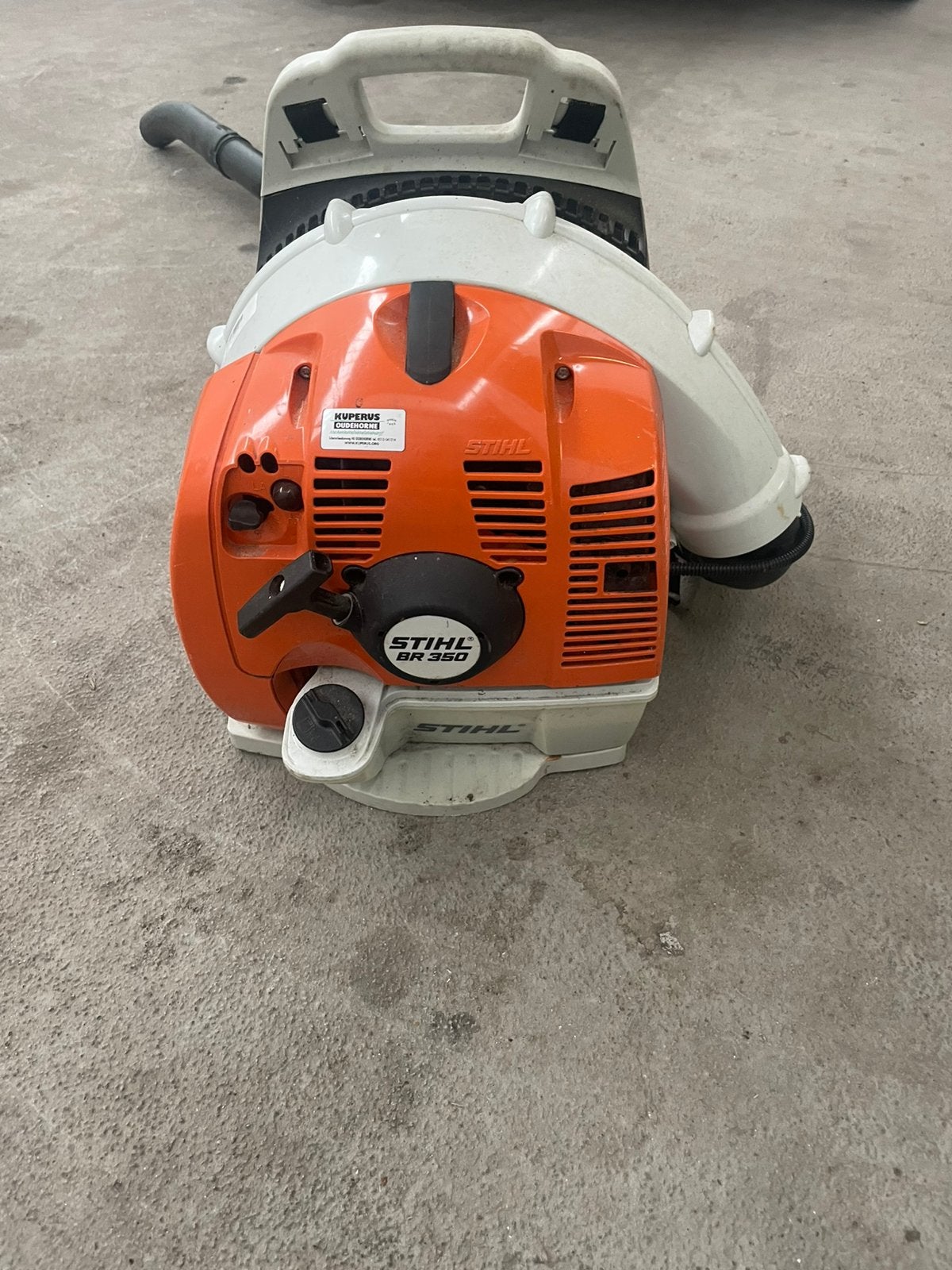 Stihl bladblazer, Ophalen, Gebruikt, Benzine, Ruggedragen