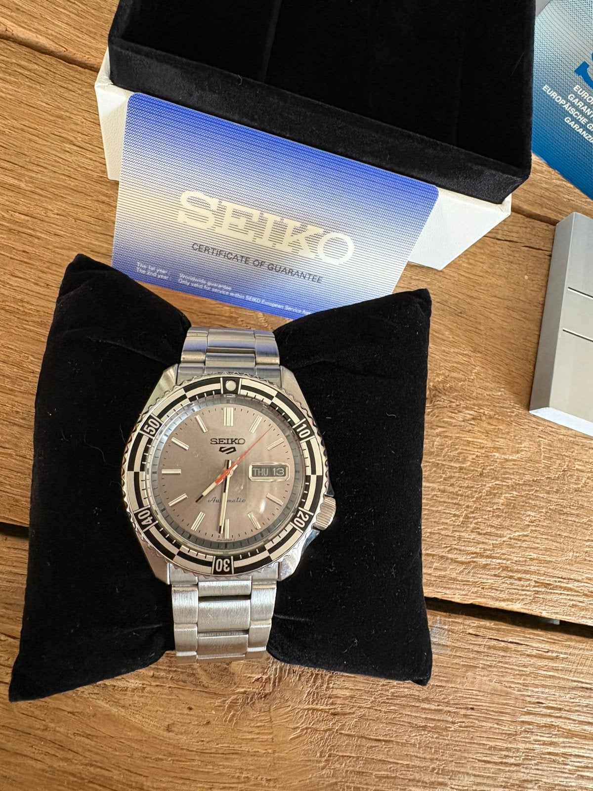 Seiko sport 5 SRPE51K1, Ophalen of Verzenden, Zo goed als nieuw