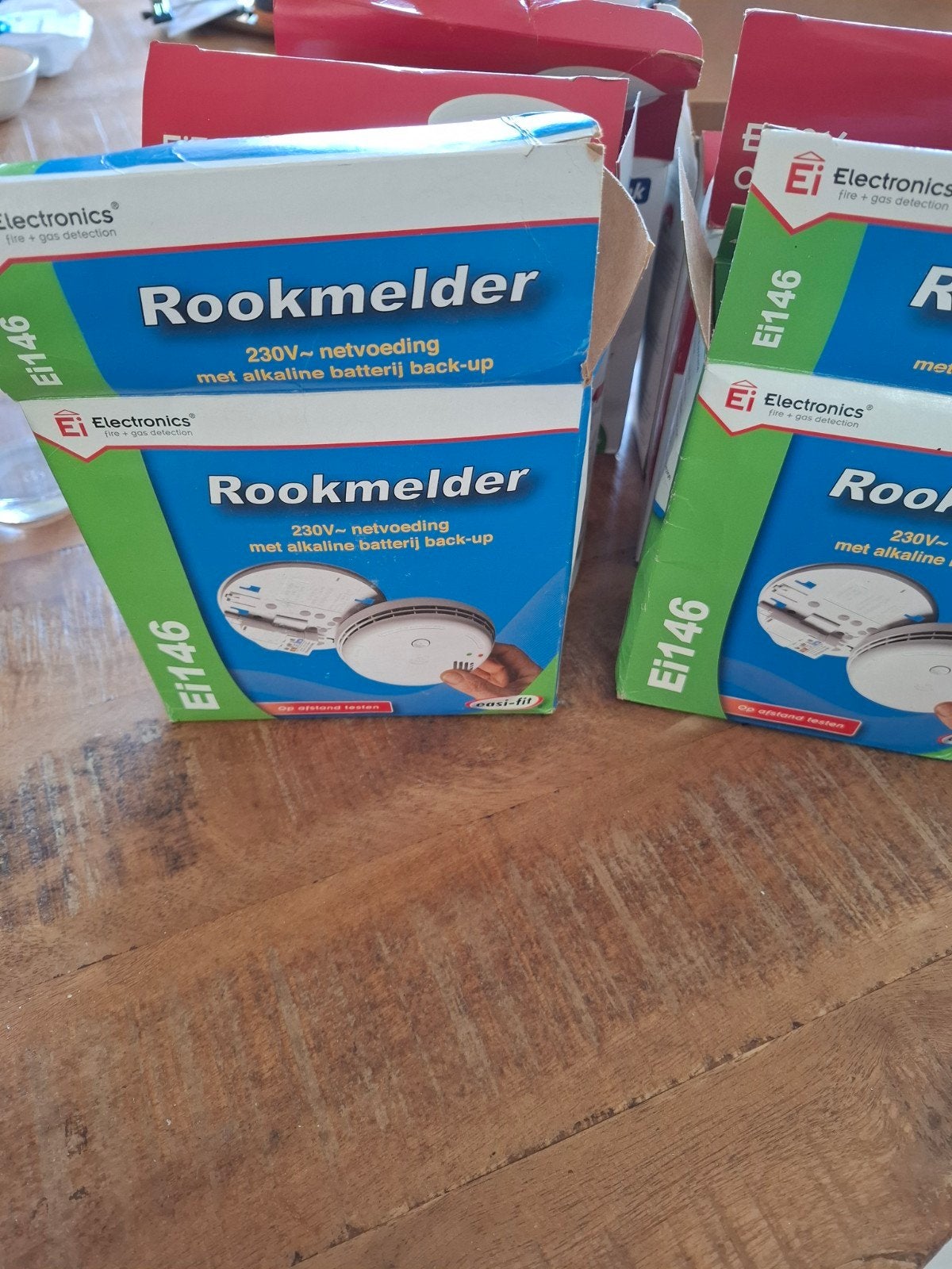 Ei 146 rookmelder 230V (7 stuks), Ophalen of Verzenden