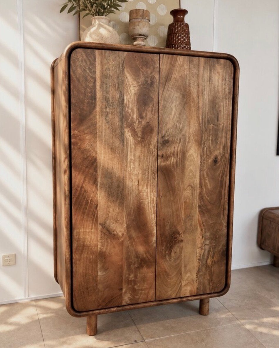 Magazijn Leegverkoop | Kast Palma | Massief Mango Hout SALE, Nieuw, Ophalen of Verzenden, Info@wkhome.nl, Argonweg 20-22 Amersfoort
