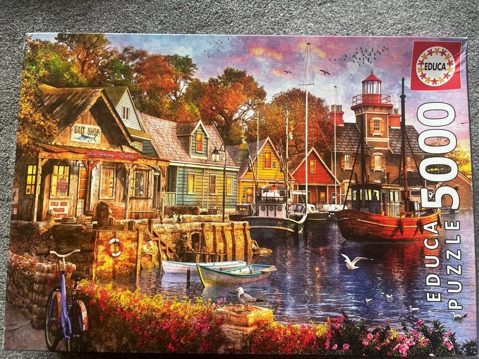 Educa legpuzzels 5000 stukjes, Ophalen of Verzenden, Meer dan 1500 stukjes, Zo goed als nieuw, Legpuzzel