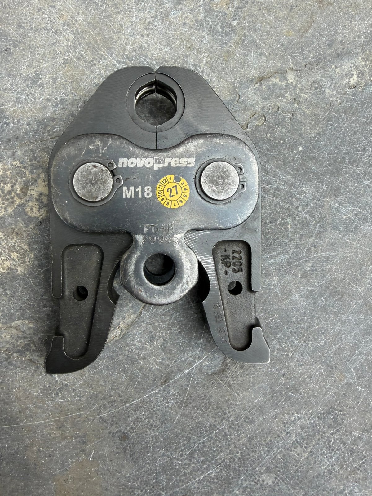 Persbek m18 gebruikt, Ophalen, Gebruikt
