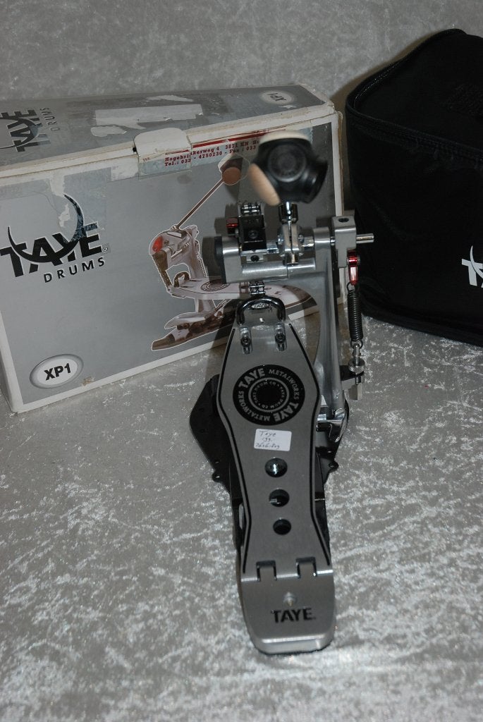 NIEUW! Taye XP-1 basdrumpedaal met tas  in verpakking, ., Drums of Percussie, Nieuw, Taye