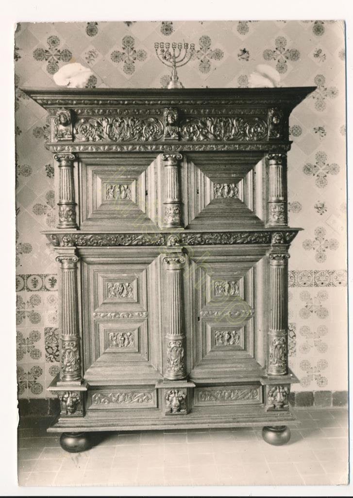 Hindeloopen - Hidde Nijland Stichting - Eiken Kast [003-6666, Verzenden, 1960 tot 1980, Gelopen, Friesland