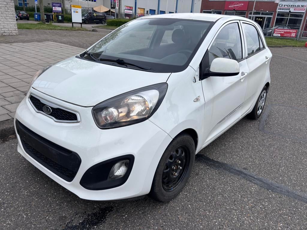 Kia Picanto 2016 8460km!! Airco/ramen/ 5deurs, Ophalen, Kia, Wit, Handgeschakeld