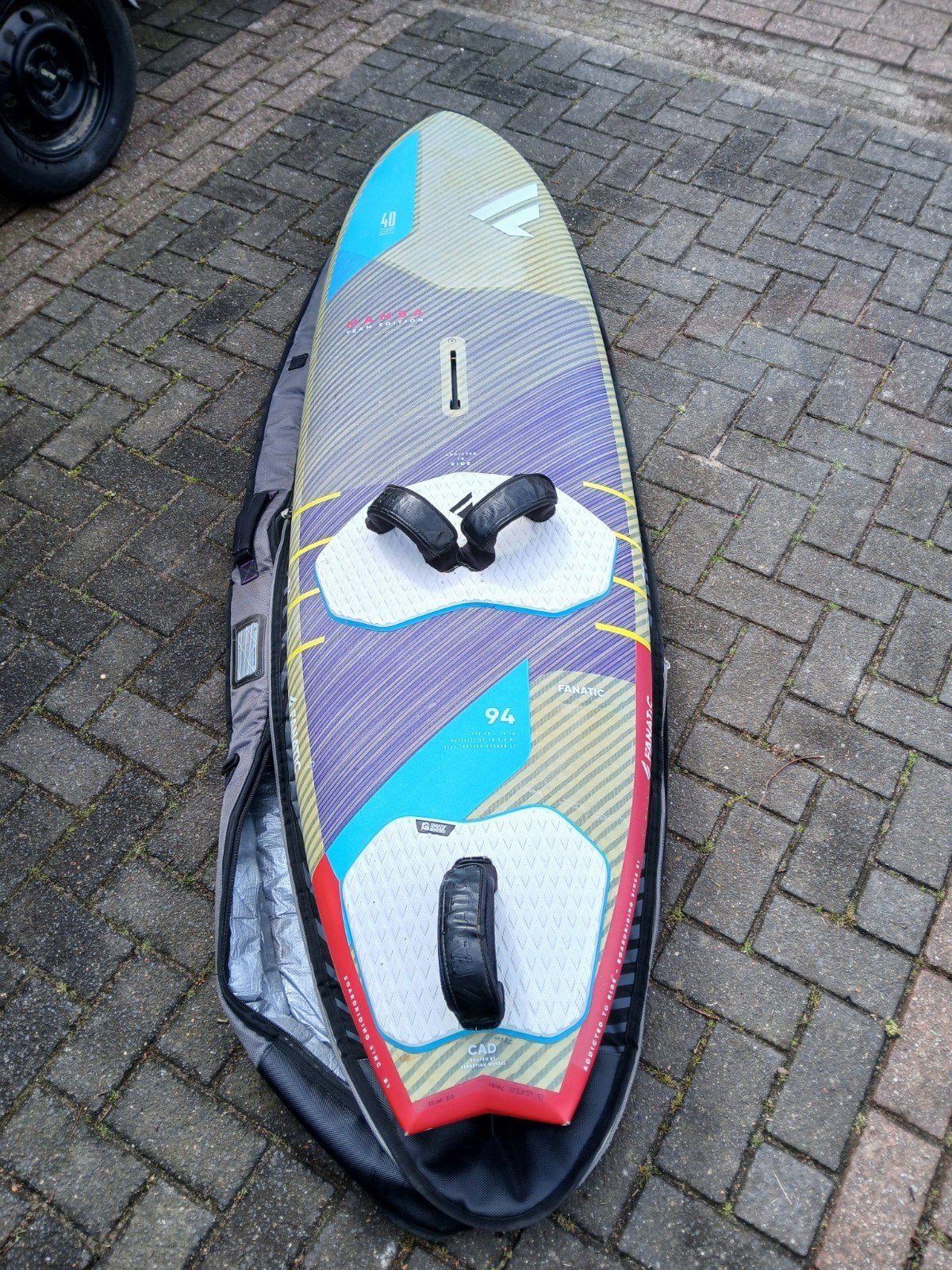 Fanatic Mamba 94L Windsurfboard (2021/2022) - Goede staat, Ophalen, Minder dan 250 cm, Fanatic, Met vin(nen)