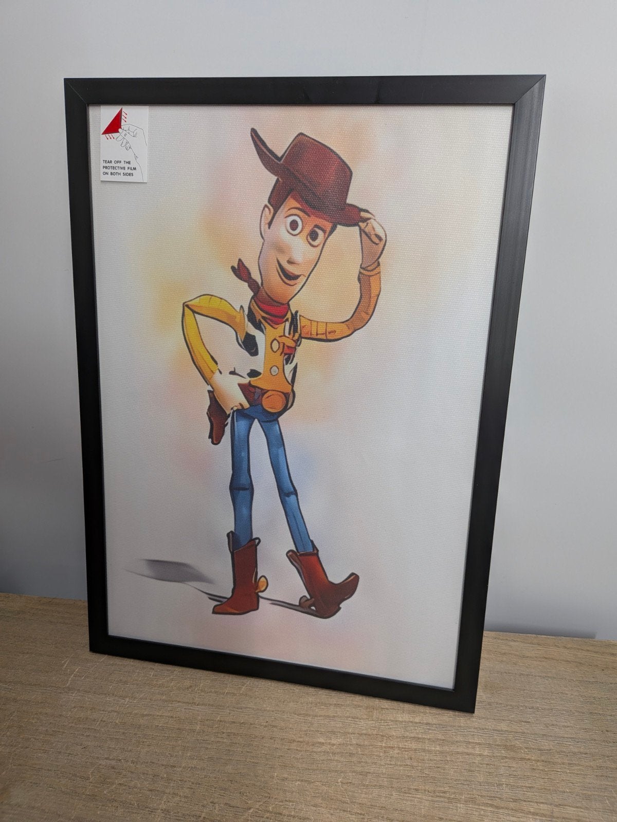 Woody en Buzz Lightyear Toy Story posters in A4 lijsten, Minder dan 50 cm, Nieuw, Ophalen of Verzenden, Foto of Poster