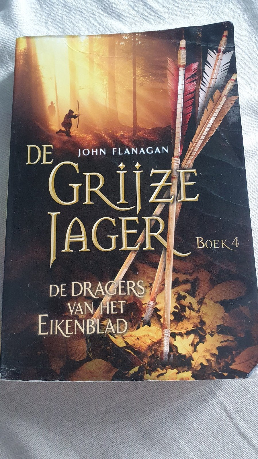 De Grijze Jager - boek 4 - De dragers van het eikenblad, Ophalen, Gelezen, John Flanagan