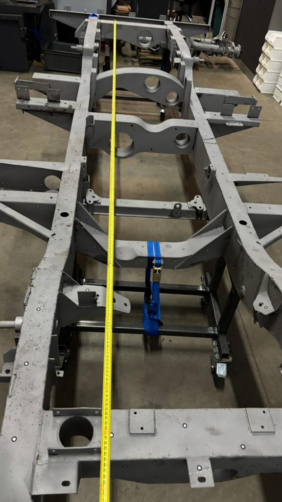 Landrover 109 chassis, Ophalen, Gereviseerd, Land Rover