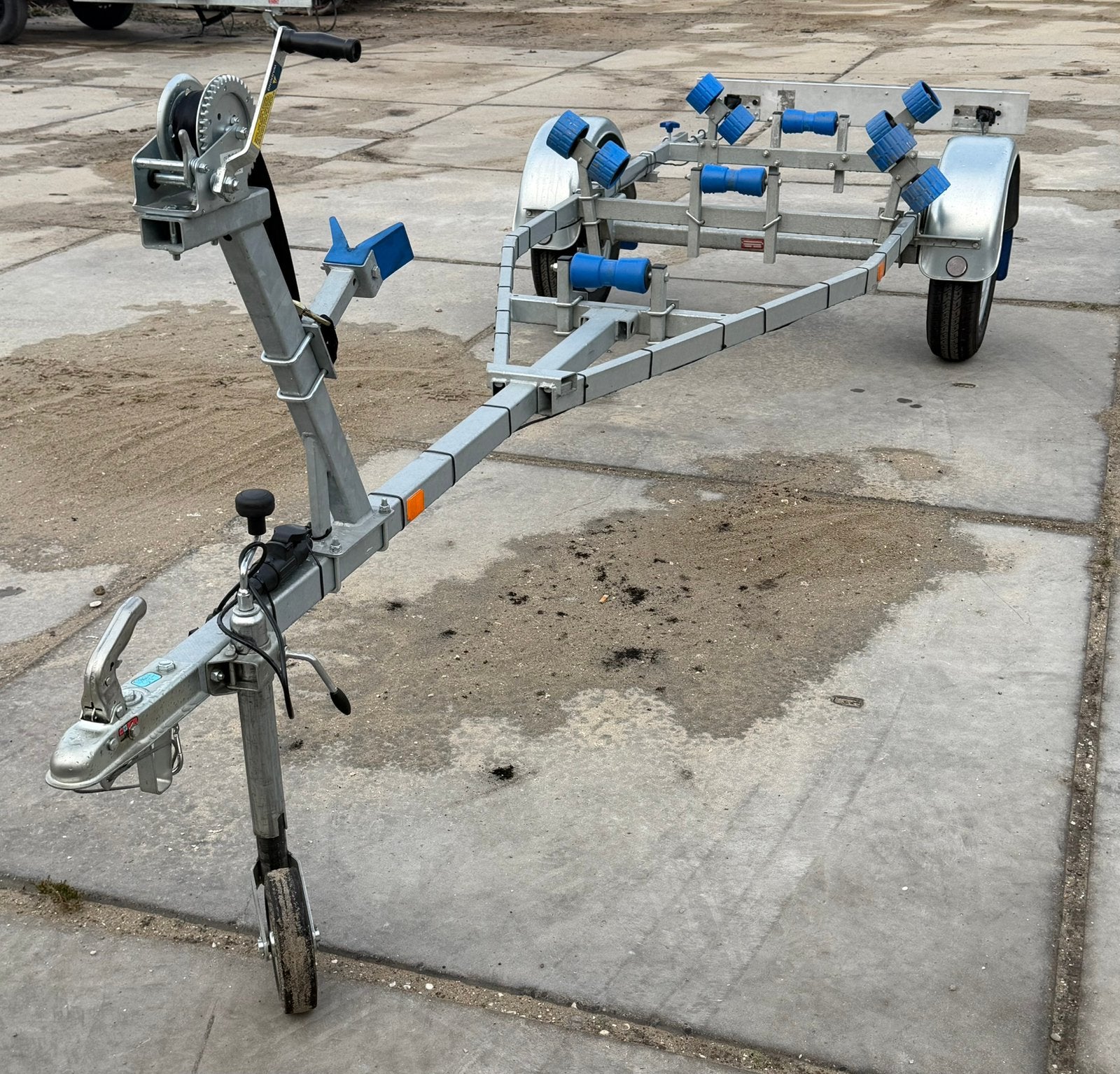 TTH boottrailer 650VB easyroller, Watersport en Boten, Ophalen, Zo goed als nieuw, Minder dan 6 meter