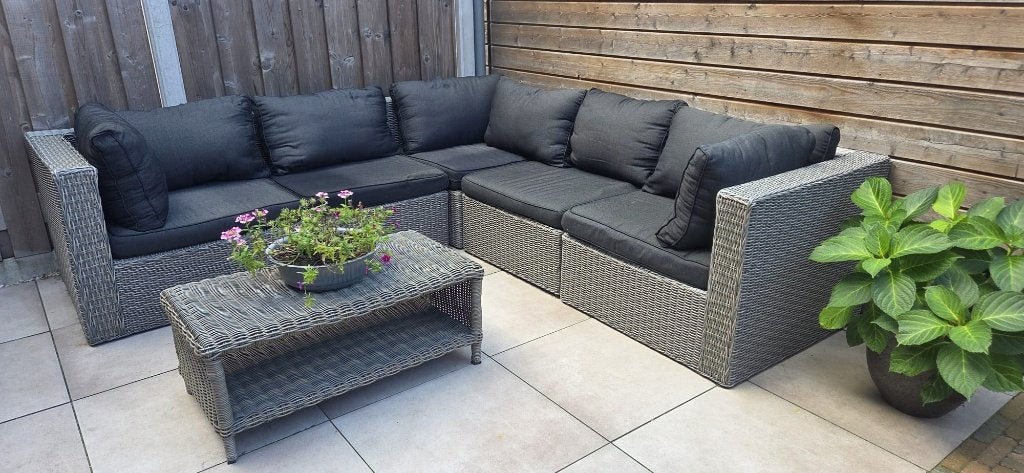 Loungeset met gratis bijzettafel